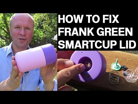 HOW TO FIX FRANK GREEN SMARTCUP lid and clean inside | Review