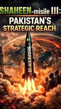 SHAHEENIII-MISILE PAKISTAN,S STRATEGIC REACH #history #historicalmyths #facts #PAKISTAN MISILE