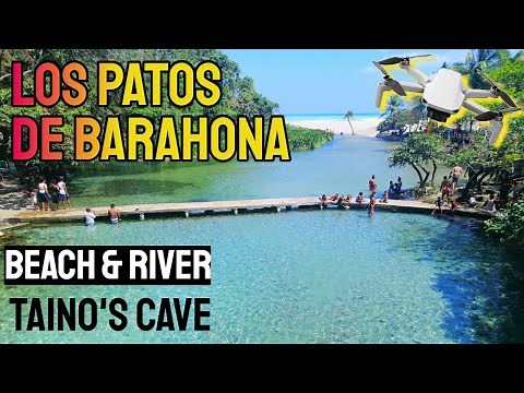 Los Patos Barahona Dominican Republic Beach And The Shortest River on The World