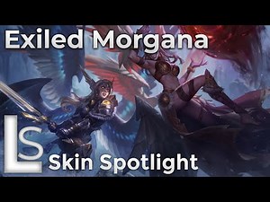 Exiled Morgana - Skin Spotlight - Woad Collection - League of Legends - Patch 10.22.1