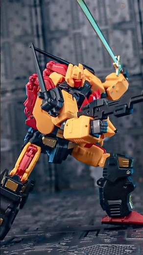 Transformers 13.5CM MINISIZE Predaking TV01 Razorclaw transformation