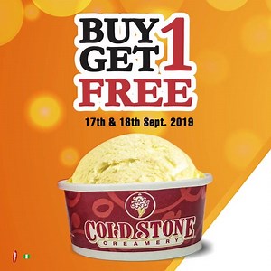 420 reactions · 39 comments | It's Buy One Get One Free time! If you missed out on the last one, today & tomorrow is your chance to get twice your favorite flavors for the price of one at these selected stores; ⠀ ⠀ Saka, Palms-Lekki, Ogunnaike, Ajah, Agidingbi, Iju, Ikotun Lagos, Abeokuta, Ota, Bodija, Apo mall and Wuse2 Abuja. ⠀ ⠀ Offer is valid on Love It & Gotta Have it Create Your Own cup size and does not include waffles & topping. | Cold Stone Creamery Nigeria | Facebook