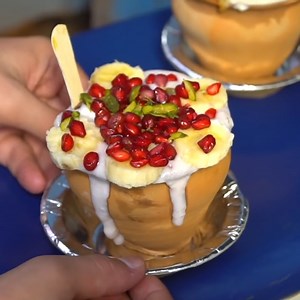 Varanasi's Blue Lassi Shop in India - serving over 100 kinds of lassi in the Holy City! 🇮🇳 with Swad Official | Chopstick Travel
