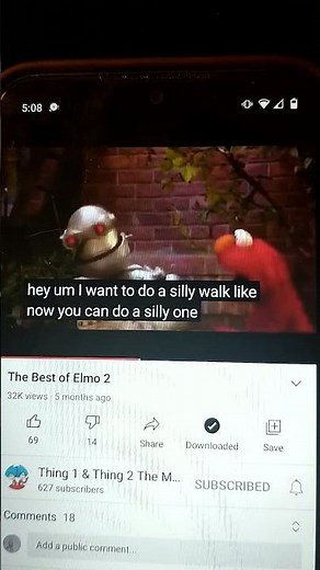 best of Elmo 2 a New way to walk elmo and robot dance oval