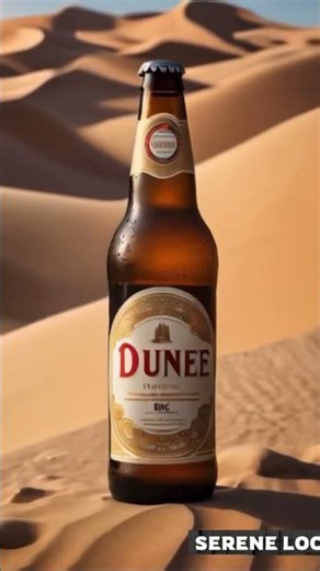 Dune Desert Beer Shot 🍺🏜️ | 8K Cinematic Commercial
