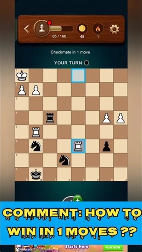 checkmate in 1 move#how to win in 2 move#chess #playchess#checkmate #games #chessgame #chess
