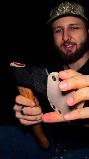 How to Make a Cool Hatchet Sheath While Camping?