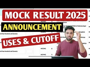 What is the use of MOCK RESULT? | KCET Mock Allotment Result 2025 | After KCET Option Entry 2025