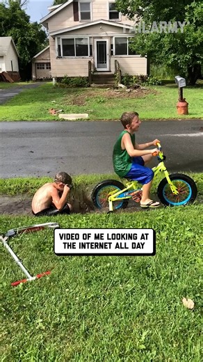 Good on my man wearing goggles! 🤪 🤣 #bike #kidfail #fail | FailArmy