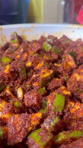 Ammamma’s avakaya🥭🔥🥵 #mangopickle #mango #homemadefood #pickle #cooking #food #cooking #recipe