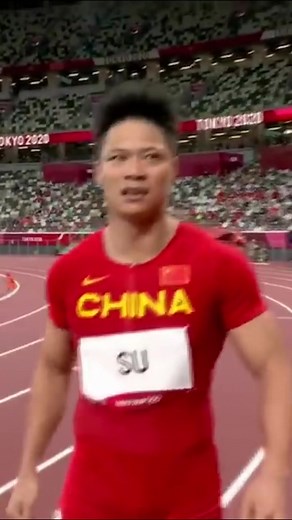 The first Asian to compete in Olympics 100m sprint finals 🥇⚡️ #OlympicSpirit #Olympics #Tokyo2020 #TokyoOlympics #Sports #Athletics #fyp