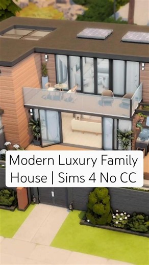 Building a Modern Luxury Family House 🏡 | Part 1 | Sims 4 No CC #sims4 #thesims4 #sims4build #ts4