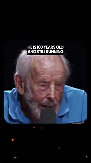 What is it like to reach 100 years old? For him, these are the best years of his life. His secret is simple. Keep stress low, eat well, and move every day. He retired at 88, reduced stress, and protected his mind and body. Stress is one of the biggest killers, and he made it a priority to keep his life calm. His routine was running 10 miles three times a week until age 98. Now at 100, he still runs 5 miles three times a week. Longevity is not luck. It is consistency, low stress, and daily moveme