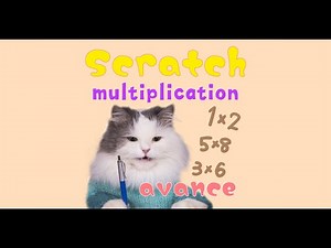 Exercice de multiplication avec Scratch - avancée
