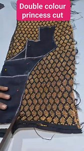 7.6K views · 13 reactions | Double colour princess cut blouse | Stitching Class | Facebook