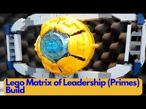 Lego Matrix of Leadership (Primes), custom one, build