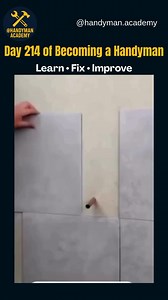 153K views · 1K reactions | Follow @handyman.academy for more tips and daily updates . . . . . . #handyman #handymanservices #homeimprovement #diy #contractor #painting #tvmounting #construction #renovation #plumbing #homerepair #home #furnitureassembly #carpentry #electrician #homerenovation #roofing #maintenance #flooring #repairs #tools #smallbusiness #drywall #homemaintenance #homedecorideas #remodeling #handymanservice #tvinstallation #remodel #carpenter | Handyman academy | Facebook