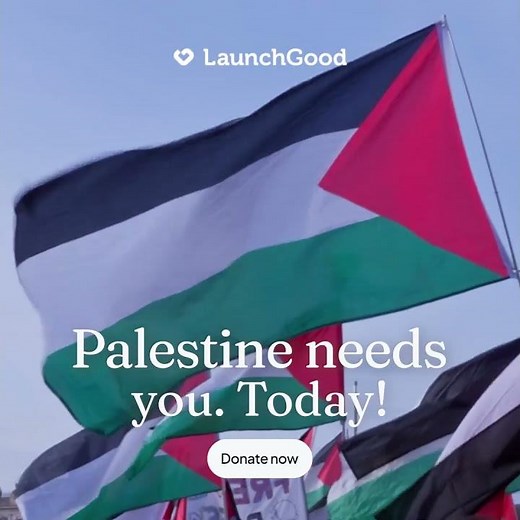 Stand with Palestine 🇵🇸 | Deliver urgent aid to Gaza today