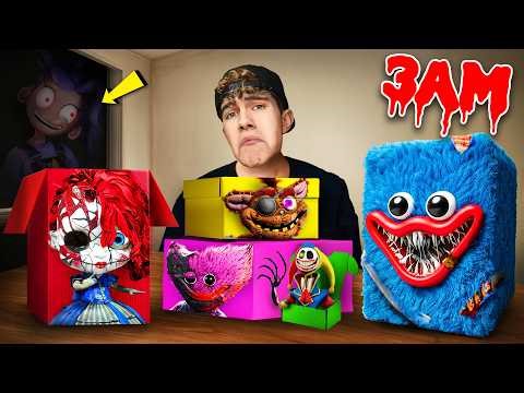 DO NOT OPEN ALL POPPY PLAYTIME CHAPTER 5 MYSTERY BOXES at 3 AM!!