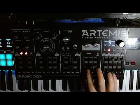 Dreadbox ARTEMIS Synthesizer Sound Design And Seq
