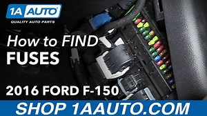 How to Locate Fuse Boxes 2015-19 Ford F-150