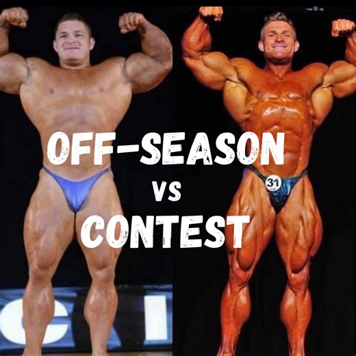 Flex Lewis™ on Instagram: "Off-season vs show day. 800g carbs vs 80g. Same year. Same foods. Two different demands. Everyone talks about training. No one talks about the psychology it takes to swing between these two versions of yourself. Bodybuilding isn’t just muscle. It’s management of stress, hunger, discipline, and identity. The mental switch required is far heavier than any plates you’ll ever lift. If you can’t control your mind, you’ll never control your physique. The Mental Game Of Bodyb