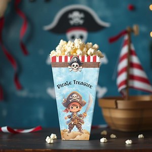 Pirate Snack Box Printable | Pirate Party Favor Box | Kids Birthday Pirate Decorations | DIY Treat Box Template | Digital Download - Etsy Canada