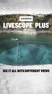 See what’s out in front of your boat, directly below your boat and get a top-down view. | Garmin Fish & Hunt