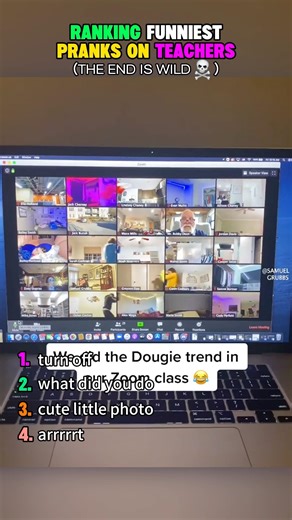 Ranking funniest pranks on teachers #ranking #foryou #funny #trending #pranks #teacher #school #fyp