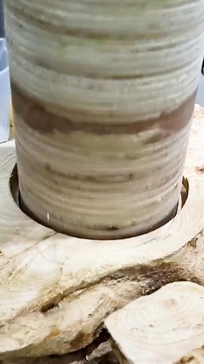 I turned a cedar root into art! 🌳 #woodturning #cedarroot #woodworking #craftsmanship #restoration #natureart #artistsonfacebook #handmade #woodart #woodlathe | Matt Jordan - Woodturning