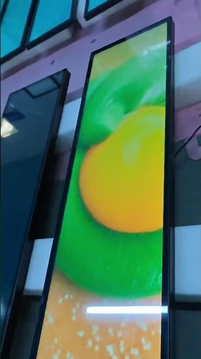 Custom Ultra-wide Stretched Bar LCD Display Production for Retail POS Advertising #lcd #advertising