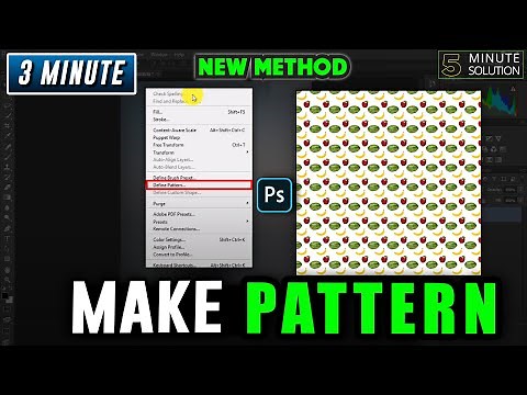 How to make a pattern in photoshop 2024
