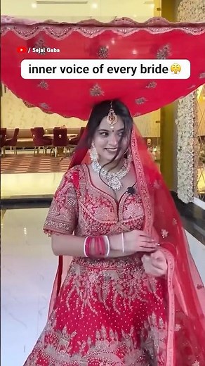 POV: your wedding day but everyone tests you 😭 ‪@sejalgaba02‬