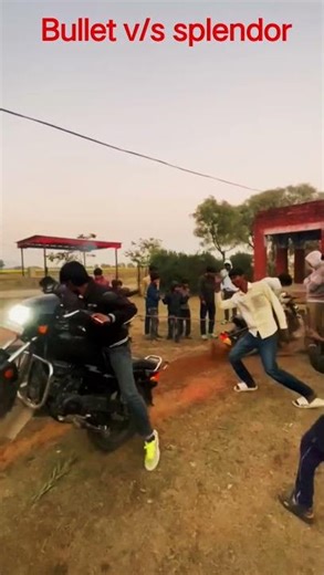 bullet v/s splendor tochan #viral #splendor #bullet350 #shorts