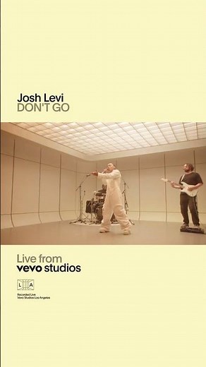 ‪@JoshLeviMusic‬ - DON'T GO | Live From Vevo Studios