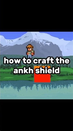 how to craft the ankh shield #video #terraria #foryou