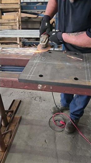 How to remove millscale fast and easy. diamond cut off disk