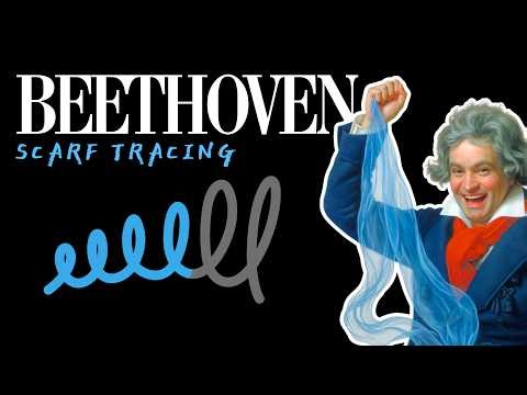 Beethoven: Symphony No. 5 🎼 SCARF TRACING & Musicogram✨