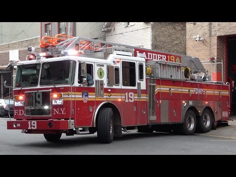 FDNY Engine 50, *NEW* Ladder 19, & Battalion 26 Responding