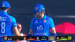 A mighty blow from Rahmanullah Gurbaz! 👏 #AfghanAtalan | #AFGvBAN2025 | #GloriousNationVictoriousTeam | Afghanistan Cricket Board