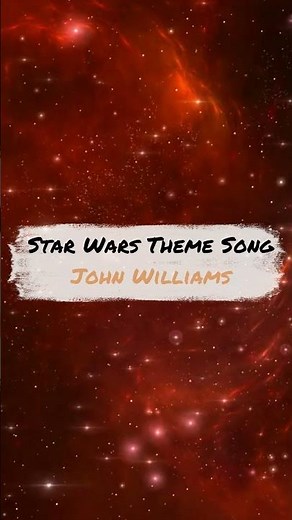 Star Wars Theme Song - John Williams #Short #Shorts