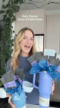 Baby shower game and raffle prize idea #babyshower #babyshowerprize #babyshowergames