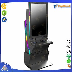 [Hot Item] Ultimate Fire Link Power 2 Multigame 8 in 1 America Most Popular 43 Inch Monitor Skill Gambling Cabinet Curved Video Arcade Slot Game Machine