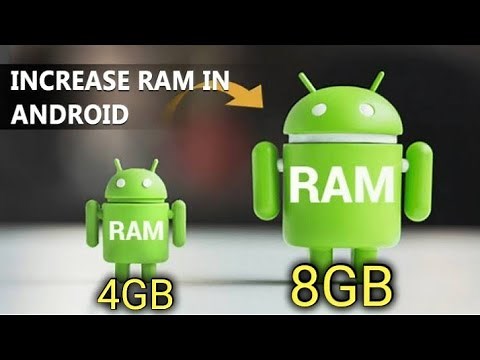 How to increase the RAM size of your android device? Add some virtual RAM to the physical RAM