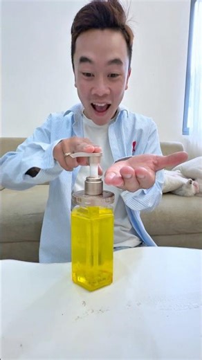 How to use liquid soap 😂 液体石鹸の使い方😂