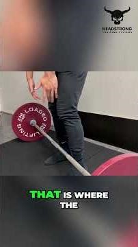 Why the Barbell Rolls Back in the Deadlift