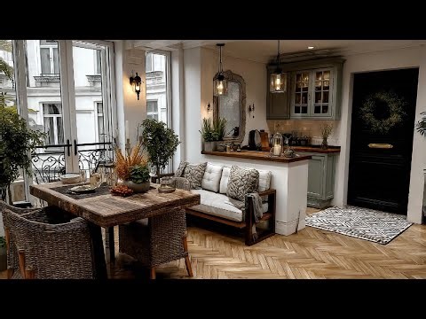 Inside A Dreamy Tiny Parisian Living Room Elegance Style | French Small Space Ideas