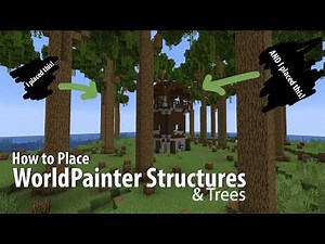 World Painter Structure Placement Tutorial for Beginners!