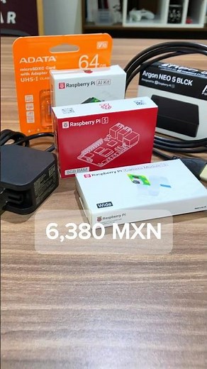 Menos de 7k para hacer IA en Raspberry Pi - Kit de Inteligencia Artificial con Raspberry Pi