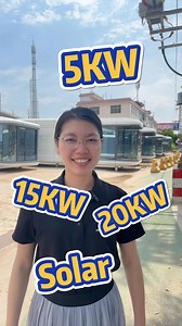 3.5K views · 49 reactions | 2 type solar system for capsule house #solarsystem | Mars Solar Power System Manufacturer | Facebook